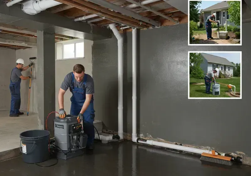 Basement Waterproofing and Flood Prevention process in Bargersville, IN